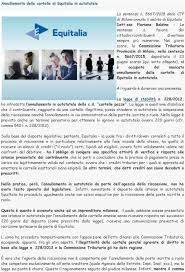 Annullamento Delle Cartelle Di Equitalia In Autotutela Pdf Free Download