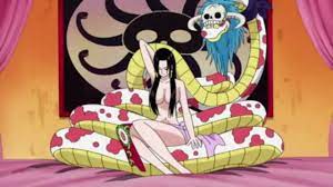 Boa Hancock showing off her back - One Piece Ep 415 - YouTube