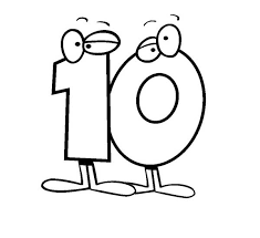 85 Desenhos De Numerais Para Imprimir E Colorir