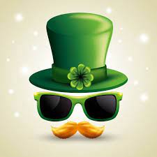 St Patrick S Day Hat With Sunglasses And Free Vector Freepik Freevector Gold Icon Money Leaf St Patricks Day Hat St Patrick St Patricks Day
