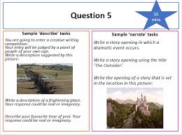 You are recommended to spend around 25 minutes on question 5 and can achieve a maximum of 16 marks. Ks4 English Language Revision Okehampton College