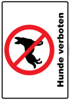 Ein erkenntliches verbot für hundekot oder für ein generelles verbot sind häufige motive. Verbotsschild Hundeverbot Pdf Vorlage Zum Ausdrucken