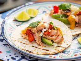 Sprinkle wiht the lime juice, garlic salt, and ground chile and toss to mix. Best Fish Taco Recipes How To Make Fish Tacos Food Network