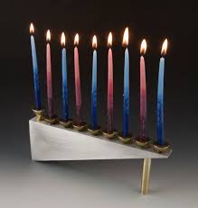 Modern Menorah 350 Menorah Judaica Gifts Jewish Gifts