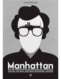 Manhattan De Woody Allen Quand Les Internautes Relookent Les Affiches De Affiches De Films Minimalistes Affiche Film Affiches De Films Style Minimaliste