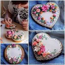 mezeskalacs keszito es tortadiszito tanfolyamok tanitvanyaim munkai cookie decorating beautiful cookies iced cookies