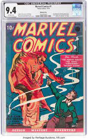 Marvel comics is the brand name and primary imprint of marvel worldwide inc., formerly marvel publishing, inc. From 10 Cents To 1 3 Million First Marvel Comic Sets Auction Record