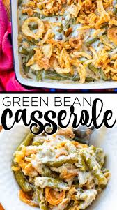 Classic Green Bean Casserole Recipe Casserole Crissy Recipe Greenbean Casserole Recipe Best Green Bean Casserole Green Bean Casserole Easy