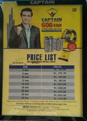 Captain Tmt Bars Buy And Check Prices Online For Captain