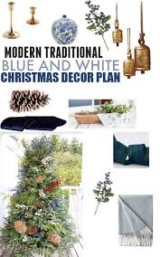 And there's a healthy dose of white and in the case of nell hill who is incredibly brilliant, a healthy dose of apple green. Blue And White Christmas Decor Plans The Creek Line House
