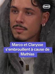 Embrouille Clarysse VS Marco 👀 #RealityClub, du lundi au vendredi de 18h00  à 00h sur l'app #OHO et sur la chaîne 77 de la FreeBox #OHOLive