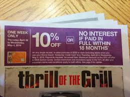 Check spelling or type a new query. Home Depot 10 Off Event W Hd Credit Card Starts April 28th Redflagdeals Com Forums