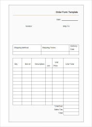 44 blank order form templates pdf doc excel free premium templates