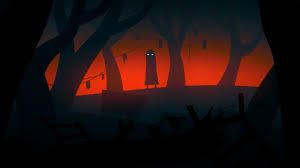 Nightinthewoods Mp4 Snapshot 00 53 2013 10 25 17 08 12 Jpg 1280 720 Night In The Wood Game Background Art City Illustration