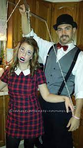 Fun And Unique Marionette And Puppet Master Couple Costume Halloween Costumes Couples Diy Unique Halloween Costumes Halloween Costumes Diy Couples