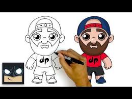 How To Draw Tyler Dude Perfect Youtube In 2020 Graffiti Characters Dude Perfect Cartooning 4 Kids