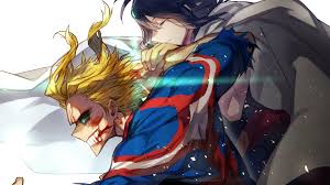 All Might vs Nana Shimura - My Hero Academia 4K Ultra HD Wallpaper