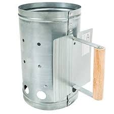 Tectake Allumeur Charbon De Bois Poignee Allume Feu Zinc Allume Feu Charbon De Bois Allume