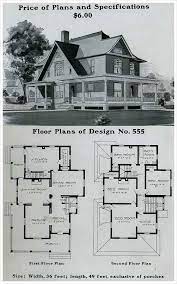 1916 Farmhouse Farmhouse Floor Plans Country Style House Plans Vintage House Plans
