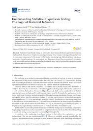 Teachoo (टीचू) has compiled a list of all sample papers with marking scheme (and solutions). Pdf Understanding Statistical Hypothesis Testing The Logic Of Statistical Inference