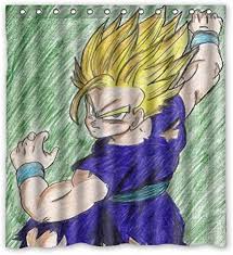 You should be able to use a lot of the stuff here for drawing the bodies of other styles of characters, too. Anime Drawing Art Dragon Ball Z Shower Curtains Son Goku On Grass 66 W X 72 H Amazon Co Uk Home Kitchen