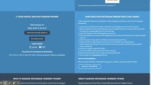 The best instagram giveaway picker. Instagram Random Comment Picker For Business Profiles Youtube