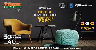 Discover the luxury collections of furniture, lighting, decorative pieces by hommés studio, and provide your home an haute couture interiors. Events In Karachi Upcoming Events Pakistan Lifestyle Furniture Expo 12 14 March