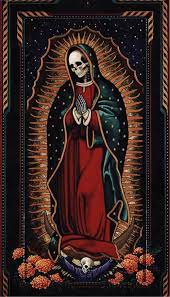 This illustration was created by isaac. 20 Santa Morte Wallpaper Ideas Skull Art Chicano Art Day Of The Dead Art