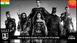 To watch zack snyder's justice league in 4k with dolby vision and dolby atmos, you'll need a select few devices: How To Watch Snyder Cut On Fire Tv In India Youtube