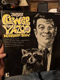 ALBUM LP, JERRY CLOWER, MISSISSIPPI TALKIN, FROM YAZOO CITY, MCA-33