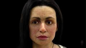 A forensic reconstruction of a Neolithic woman who lived in Gibraltar  around 5,400 BCE., #VirtualMuseum #Gibraltar #Neolithic  #ForensicReconstruction