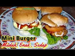 Sekarang nie tengah viral tentang kek burnt cheesecake nie kan. Mini Burger Mudah Enak Sedap Resepi Cara Buat Burger Mini Yg Mudah Enak Sedap Youtube