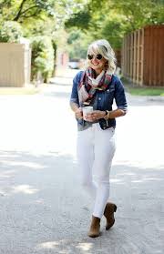 5 Ways White Jeans After Labor Day How To Wear White Jeans White Jeans Winter White Jeans Fall