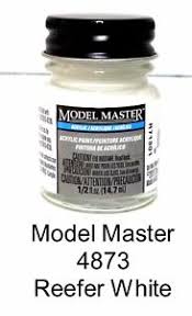 Details About Model Master 4873 F414113 Reefer White 1 2 Oz Acrylic Paint Bottle