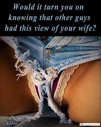 Hotwife panties captions