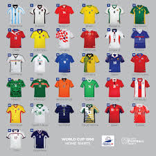 France home kit for euro 2020 featured dark blue color and have stripes on the sides of the kit. Classic Football Shirts On Twitter Who Had The Best Home Kit At France 98 Poster Available Here Https T Co 3dizvvrxh4