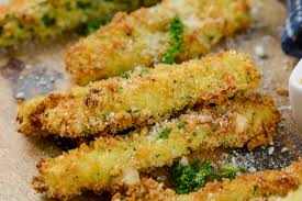 While the scallops are cooking, add garlic to the butter and melt in the microwave or stove top. Air Fryer Garlic And Parm Zucchini Fries Adventures Of A Nurse