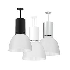 Alcon Lighting 80121 Veria Led Round High Bay Commercial Lighting Pendant Alconlighting Com