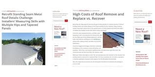 Check spelling or type a new query. Mcelroy Metal Publishing Blogs To Help Contractors Consumers Homeowners Rooferscoffeeshop