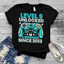 Diy network explains how to use a level and which to choose depending on the task. Level 9 Unlocked Awesome Since 2013 9th Birthday Gaming T Shirt