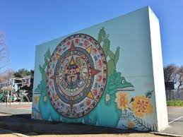 Related Image Mural Aztec Calendar Culture Art