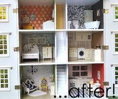 Before And After An Inspired Dollhouse Interior Dolls House Interiors Dollhouse Decorating Kids Doll House