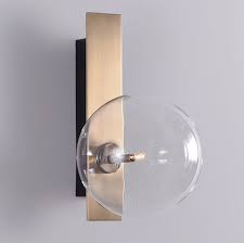 Home dcor may be seen as a puzzle, of which lighting is an integral piece without which other efforts can easily be rendered futile. Borosilicate Clear Glass Ball Wall Lamp Oslo Casa Lumi