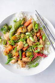 Healthy Chicken Stir Fry Recipe Weeknight Dinner Wholefully