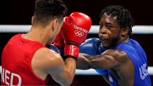 The first olympic gold medal in women's boxing was awarded to nicola adams from great britain, who won the flyweight tournament on 9 august 201. Keyshawn Davis Rout Caps 3 0 Start For U S Men S Boxing In Tokyo Olympics