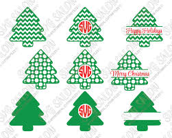 Download Silhouette Shirt Christmas Tree Svg Cut File Monogram Svg Dxf Winter Svg Bow Svg Christmas Tree Monogram Svg Christmas Svg Cricut Visual Arts Craft Supplies Tools