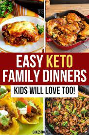 13 Easy Keto Family Meals Low Carb Dinners Family Dinner Family Dinner Recipes Dinner Recipes Healthy Family
