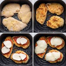 The other winner about this dish is it's super fast. Chicken Parmesan Air Fryer Recipe Feelgoodfoodie