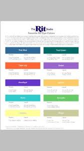 color library id dye for you tinte colores proyectos