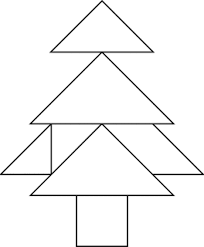 Each christmas tangram puzzle consists of seven pieces of a square. Free Pdf Printable Christmas Tangram Puzzle